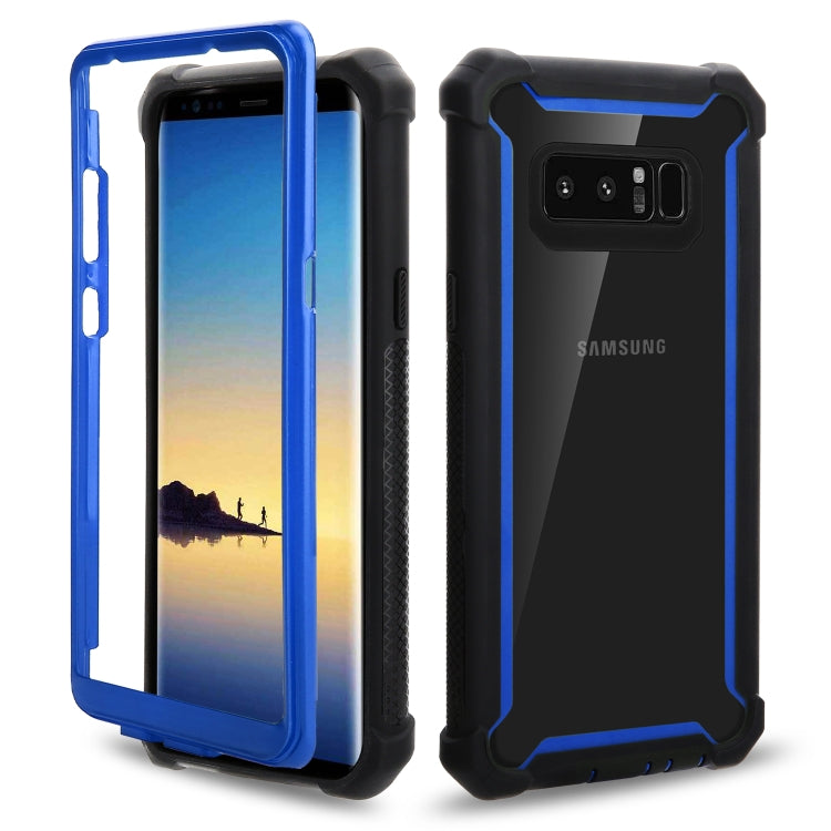 For Galaxy Note 8 Four-corner Shockproof All-inclusive Transparent Space Case
