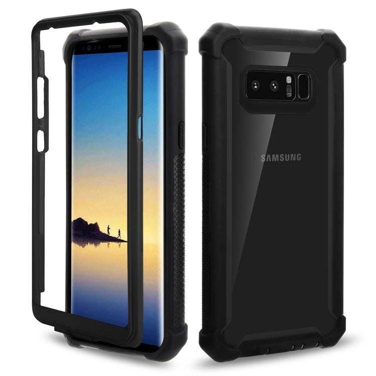 For Galaxy Note 8 Four-corner Shockproof All-inclusive Transparent Space Case