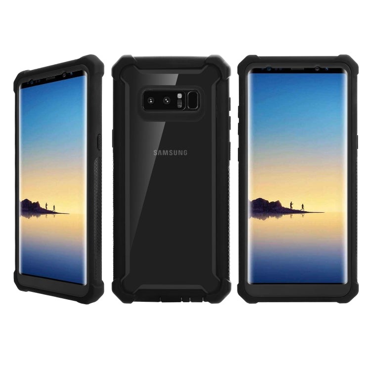 For Galaxy Note 8 Four-corner Shockproof All-inclusive Transparent Space Case