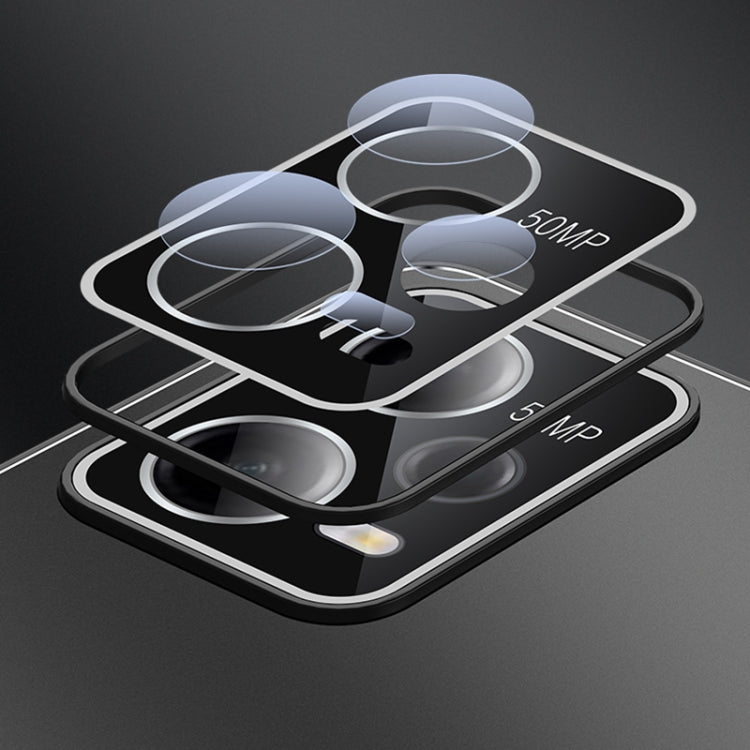 For Xiaomi Redmi Note 12 Pro 5G China All-Inclusive Lens Frosted Metal Phone Case(Black)