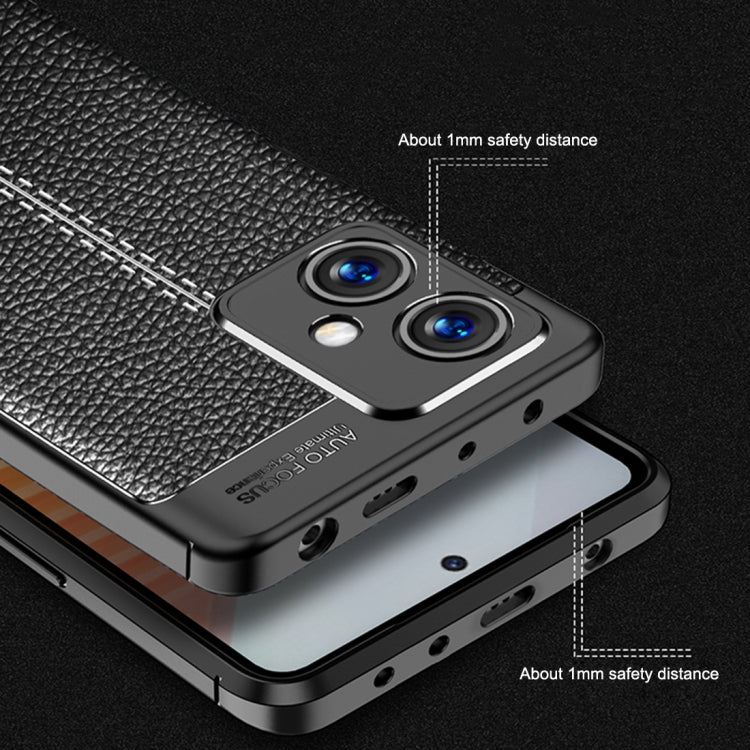 For Xiaomi Redmi Note 12 Global / Note 12 China / Poco X5 Litchi Texture TPU Phone Case