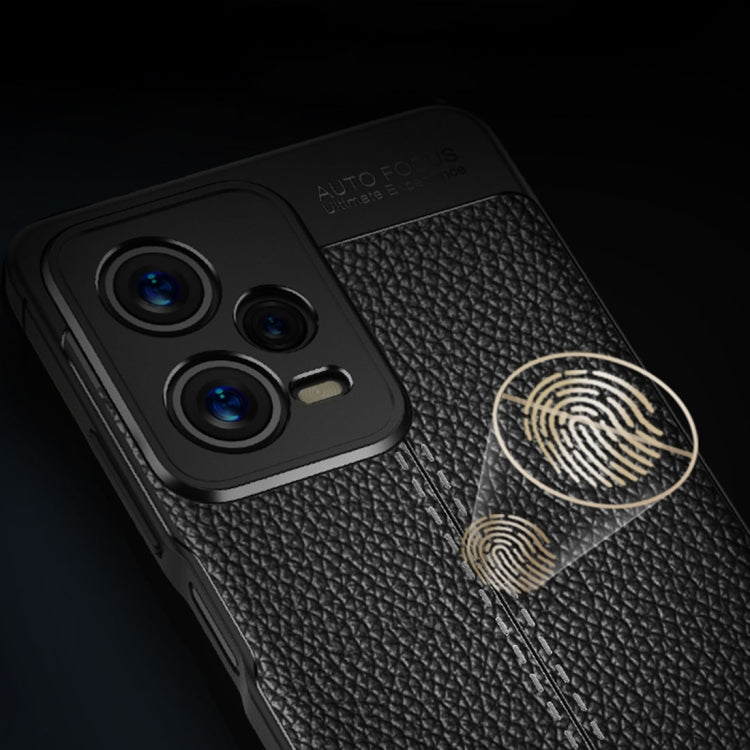 For Xiaomi Redmi Note 12 Pro 5G / Note 12 Pro 5G Speed / Poco X5 Pro Litchi Texture TPU Phone Case