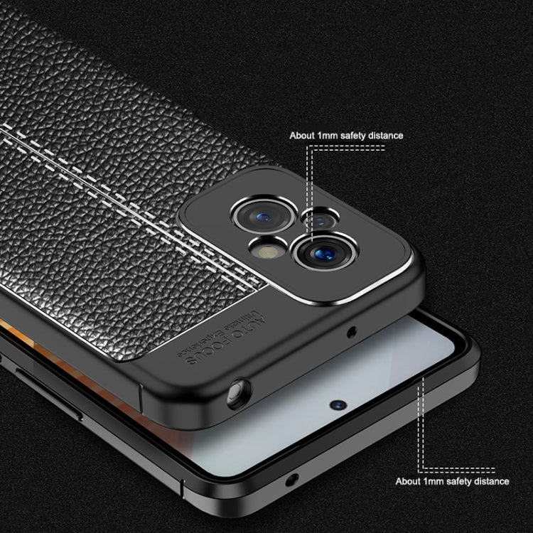 For Xiaomi Redmi 11 Prime Litchi Texture TPU Phone Case