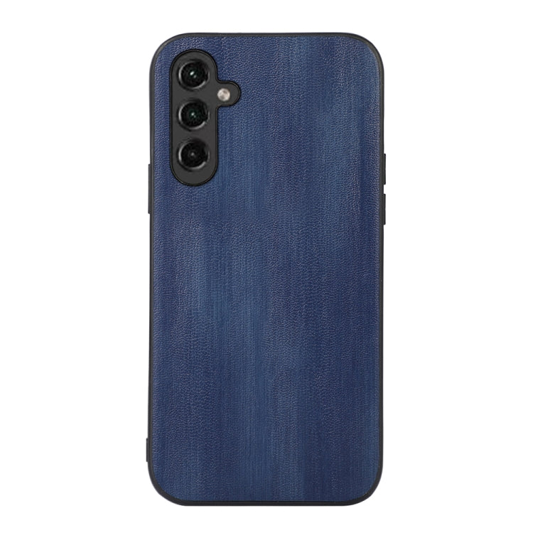 For Samsung Galaxy A14 5G Yellow Cow Texture PU Phone Case