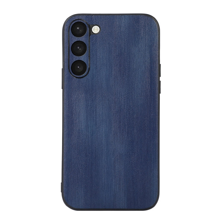 For Samsung Galaxy S23+ 5G Yellow Cow Texture PU Phone Case