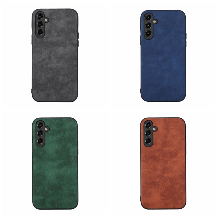 For Samsung Galaxy A14 5G Morocco Texture PU Phone Case