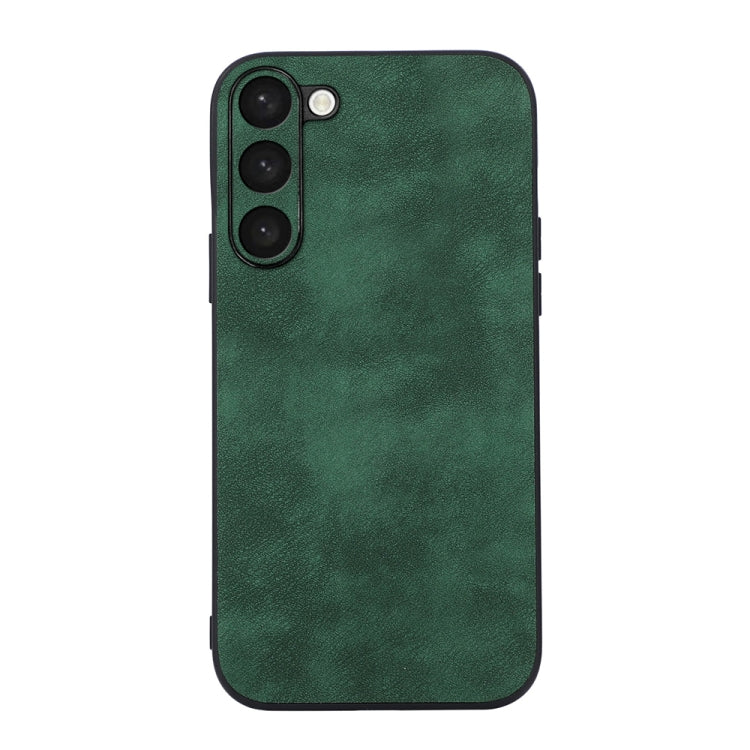 For Samsung Galaxy S23+ 5G Morocco Texture PU Phone Case