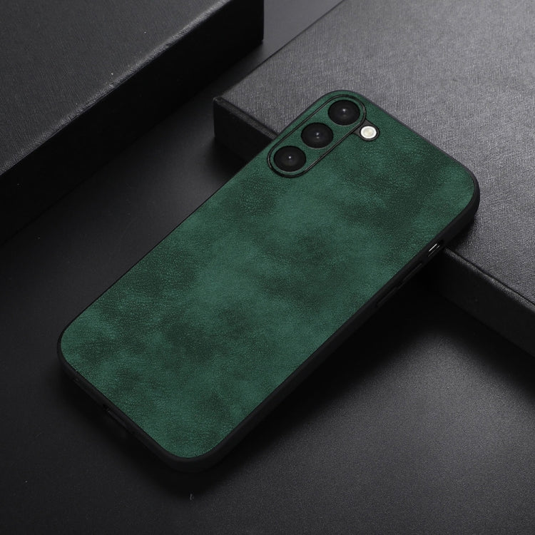 For Samsung Galaxy S23+ 5G Morocco Texture PU Phone Case