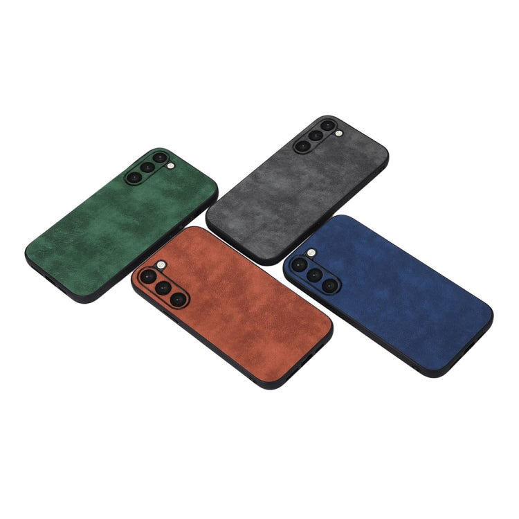 For Samsung Galaxy S23+ 5G Morocco Texture PU Phone Case