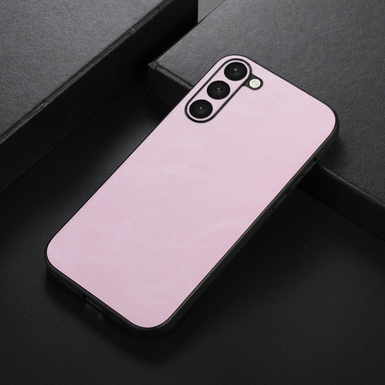 For Samsung Galaxy S23+ 5G Cowhide Texture PU Phone Case