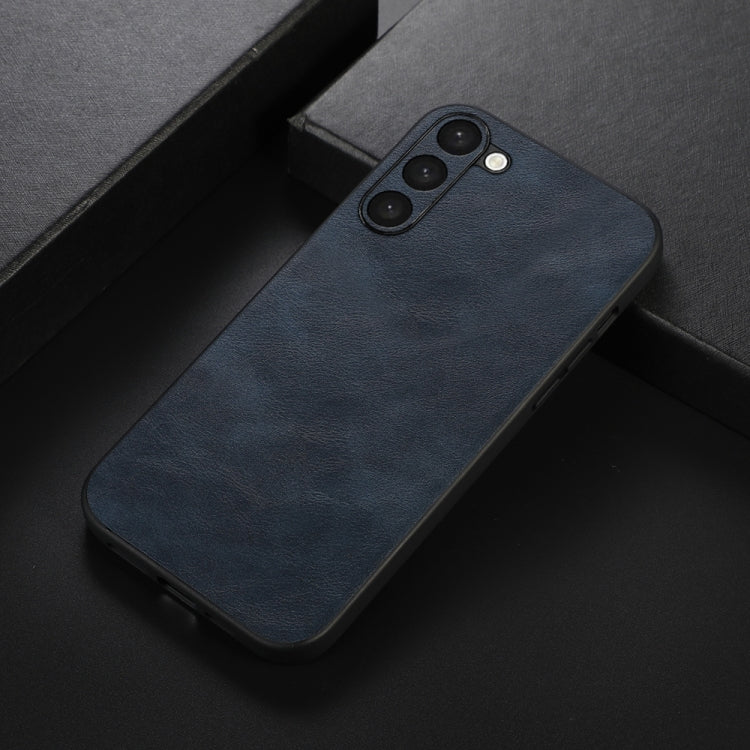 For Samsung Galaxy S23+ 5G Cowhide Texture PU Phone Case