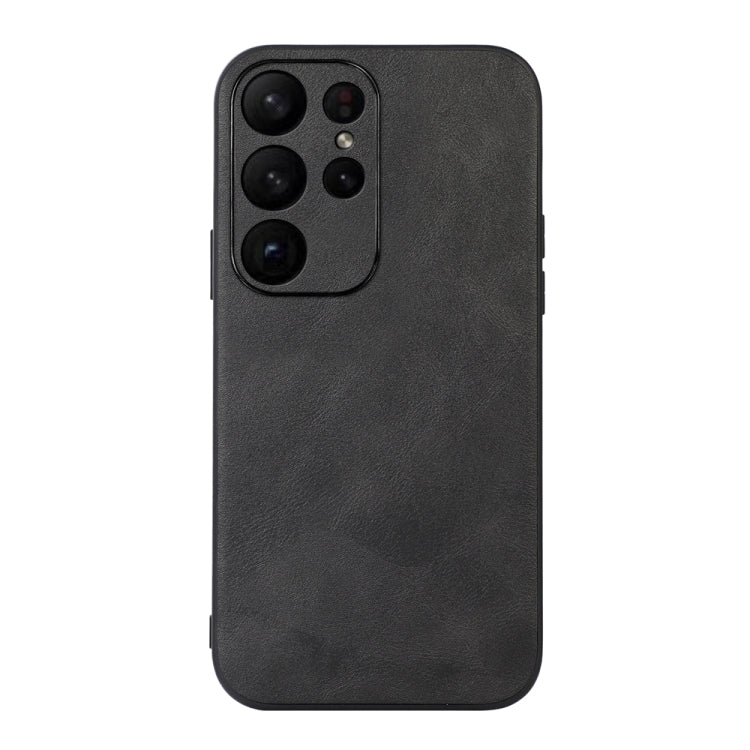 For Samsung Galaxy S23 Ultra 5G Cowhide Texture PU Phone Case