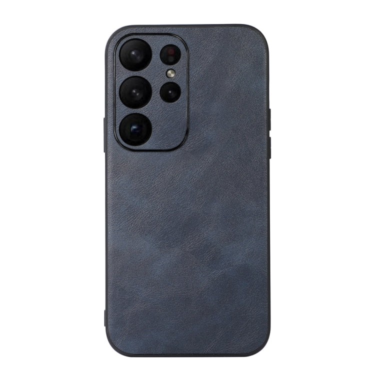 For Samsung Galaxy S23 Ultra 5G Cowhide Texture PU Phone Case
