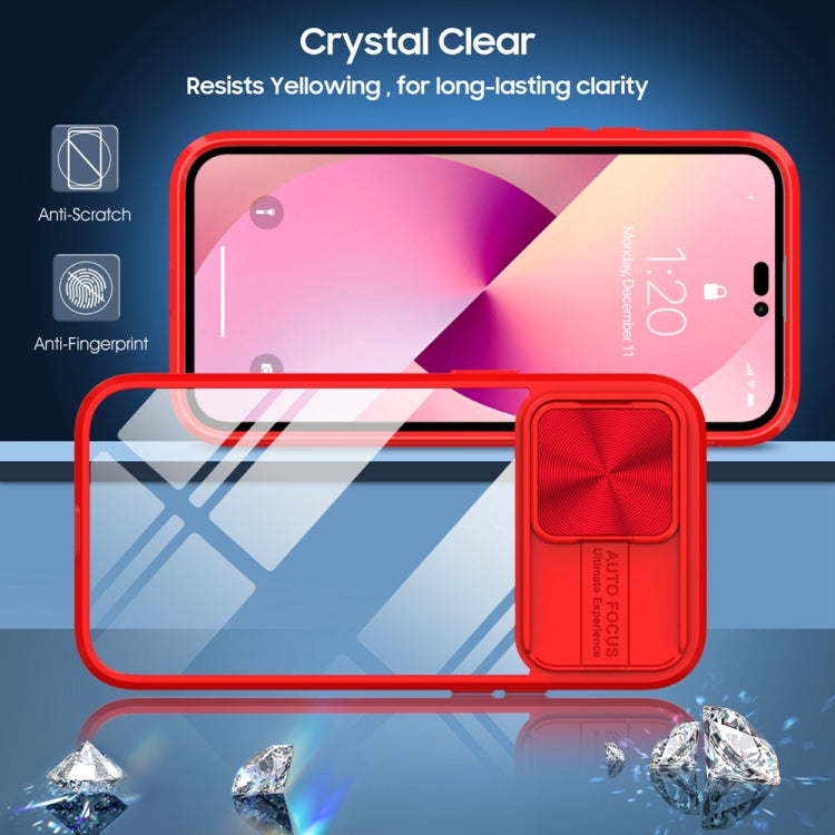For iPhone 14 Pro Max 360 Full Body Sliding Camshield Phone Case
