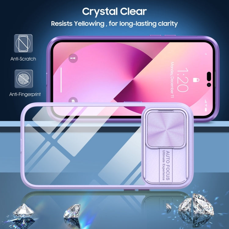 For iPhone 14 Pro Max 360 Full Body Sliding Camshield Phone Case