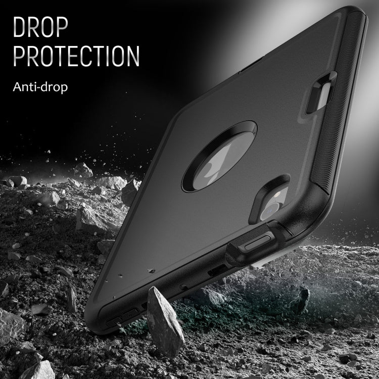 For iPad mini 6 3-Fold Amor Shockproof Smart Tablet Case