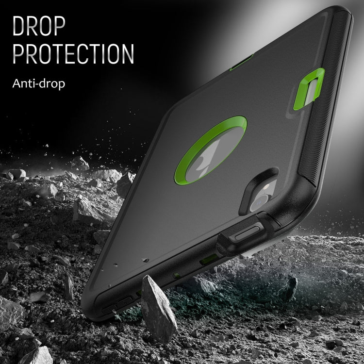 For iPad mini 6 3-Fold Amor Shockproof Smart Tablet Case