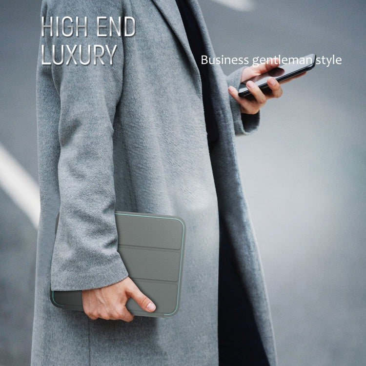 For iPad mini 6 3-Fold Amor Shockproof Smart Tablet Case