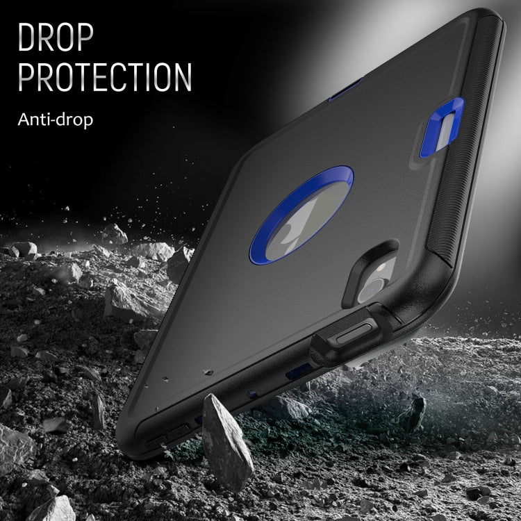 For iPad mini 6 3-Fold Amor Shockproof Smart Tablet Case