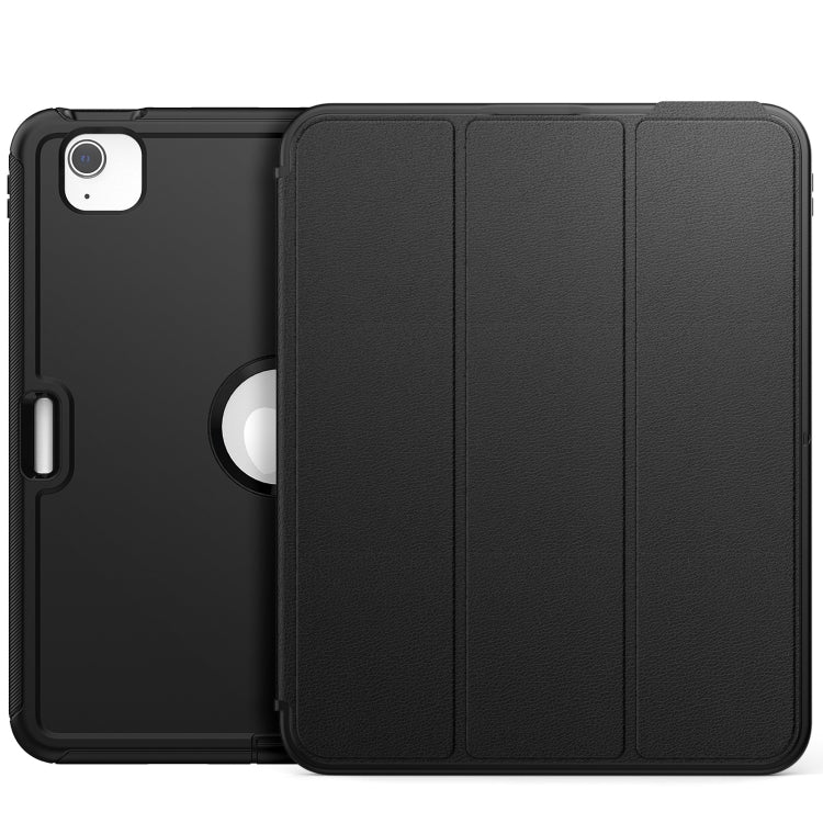 For iPad Pro 11 2022 / 2021 / 2020 / 2018 / Air 2020  10.9 / Air 2022 10.9 3-Fold Amor Shockproof Smart Tablet Case