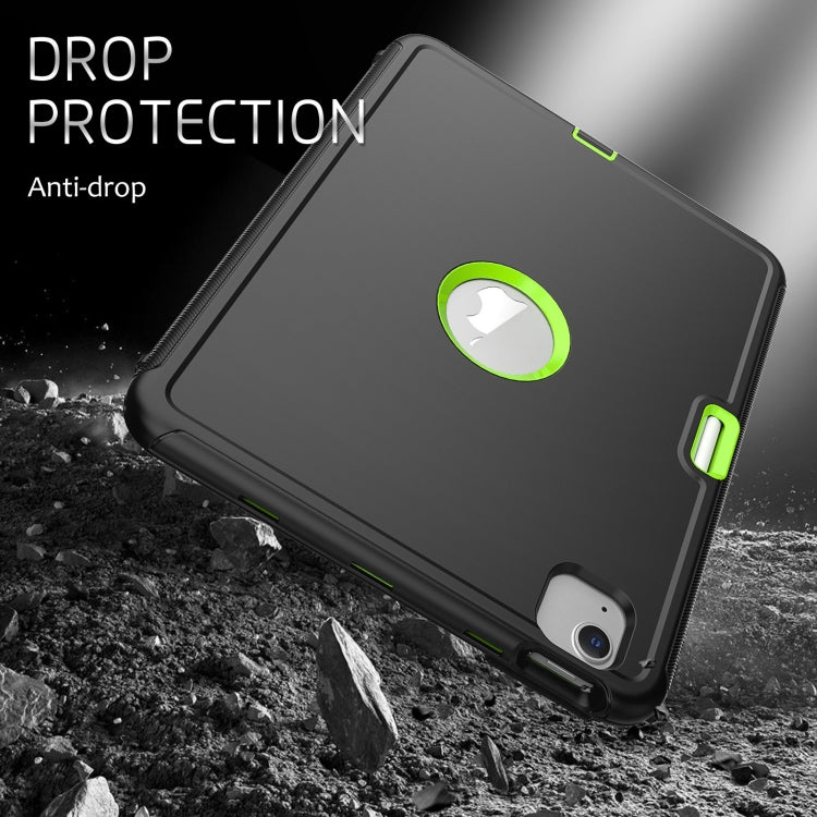 For iPad Pro 11 2022 / 2021 / 2020 / 2018 / Air 2020  10.9 / Air 2022 10.9 3-Fold Amor Shockproof Smart Tablet Case