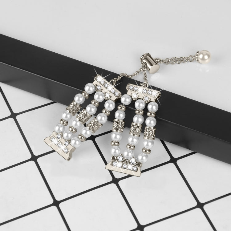 20mm Pearl Half Bracelet B Style Watch Band