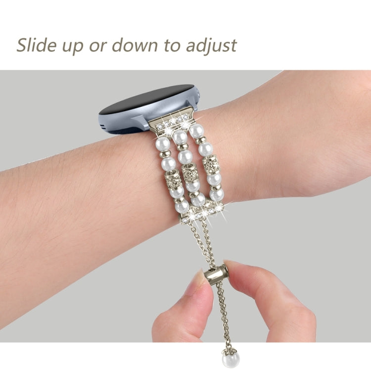 20mm Pearl Half Bracelet B Style Watch Band