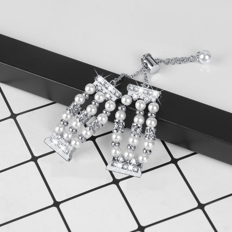 20mm Pearl Half Bracelet B Style Watch Band