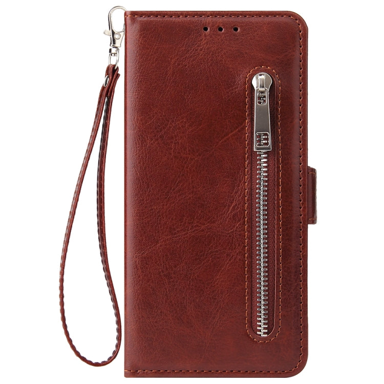 For Galaxy S11e Multifunctional Horizontal Flip Leather Case, with Nine Card Slot & Holder & Double Zip Wallett & Photo Frame & Lanyard