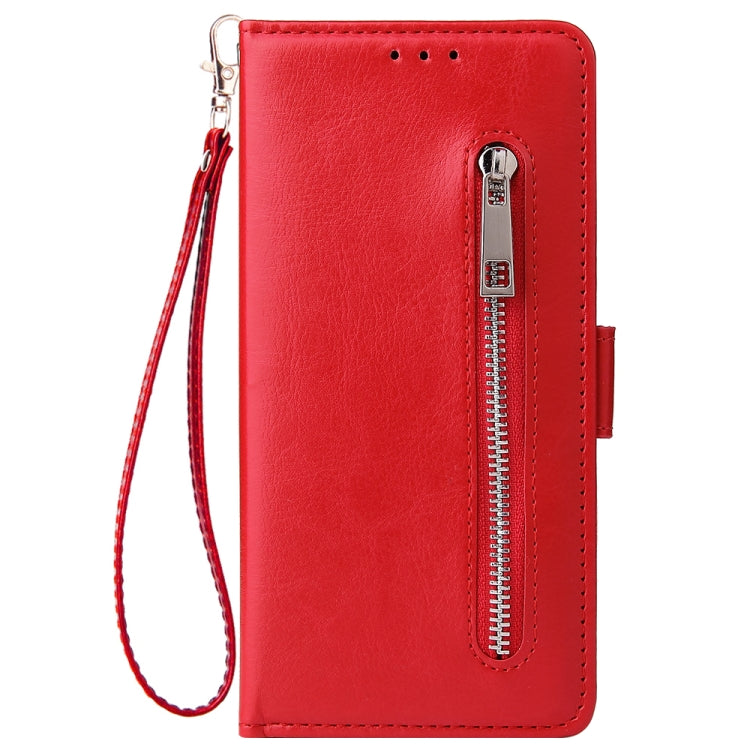 For Galaxy S11e Multifunctional Horizontal Flip Leather Case, with Nine Card Slot & Holder & Double Zip Wallett & Photo Frame & Lanyard