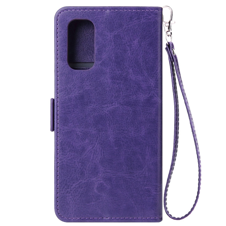 For Galaxy S11e Multifunctional Horizontal Flip Leather Case, with Nine Card Slot & Holder & Double Zip Wallett & Photo Frame & Lanyard