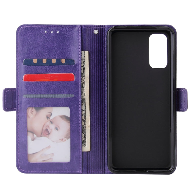 For Galaxy S11e Multifunctional Horizontal Flip Leather Case, with Nine Card Slot & Holder & Double Zip Wallett & Photo Frame & Lanyard