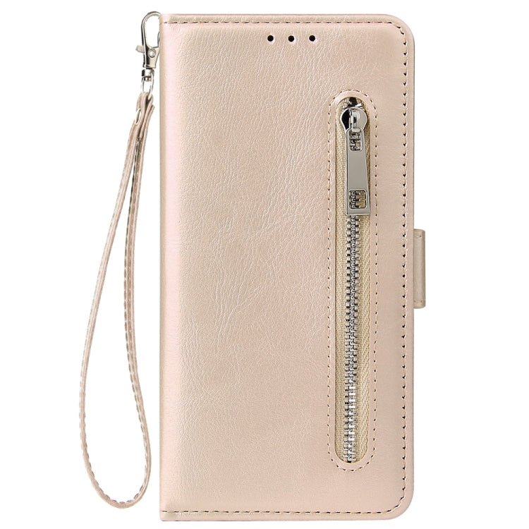 For Galaxy S11e Multifunctional Horizontal Flip Leather Case, with Nine Card Slot & Holder & Double Zip Wallett & Photo Frame & Lanyard