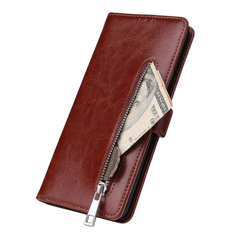 For Galaxy S11 Plus Multifunctional Horizontal Flip Leather Case, with Nine Card Slot & Holder & Double Zip Wallett & Photo Frame & Lanyard