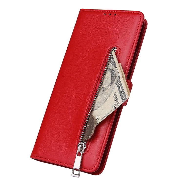 For Galaxy S11 Plus Multifunctional Horizontal Flip Leather Case, with Nine Card Slot & Holder & Double Zip Wallett & Photo Frame & Lanyard