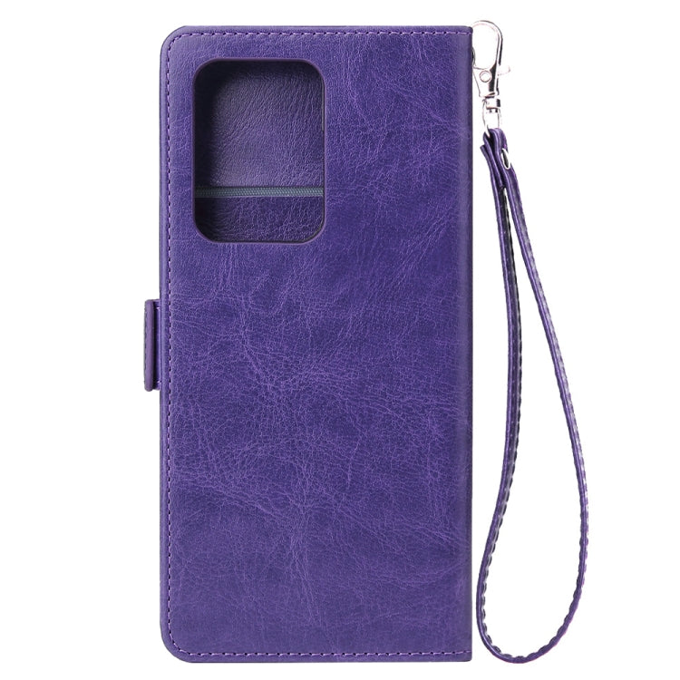 For Galaxy S11 Plus Multifunctional Horizontal Flip Leather Case, with Nine Card Slot & Holder & Double Zip Wallett & Photo Frame & Lanyard