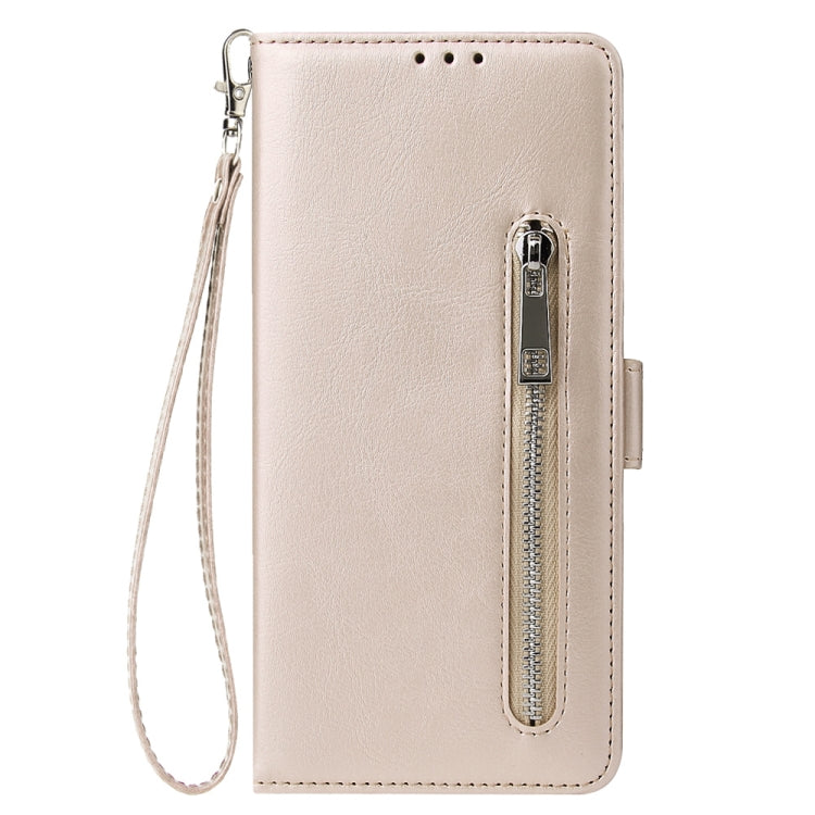 For Galaxy S11 Plus Multifunctional Horizontal Flip Leather Case, with Nine Card Slot & Holder & Double Zip Wallett & Photo Frame & Lanyard