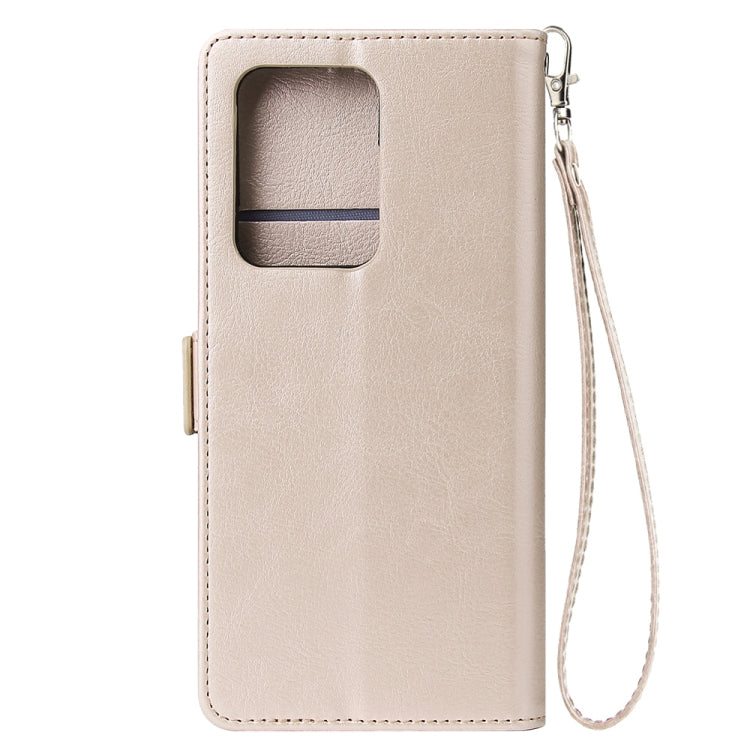 For Galaxy S11 Plus Multifunctional Horizontal Flip Leather Case, with Nine Card Slot & Holder & Double Zip Wallett & Photo Frame & Lanyard