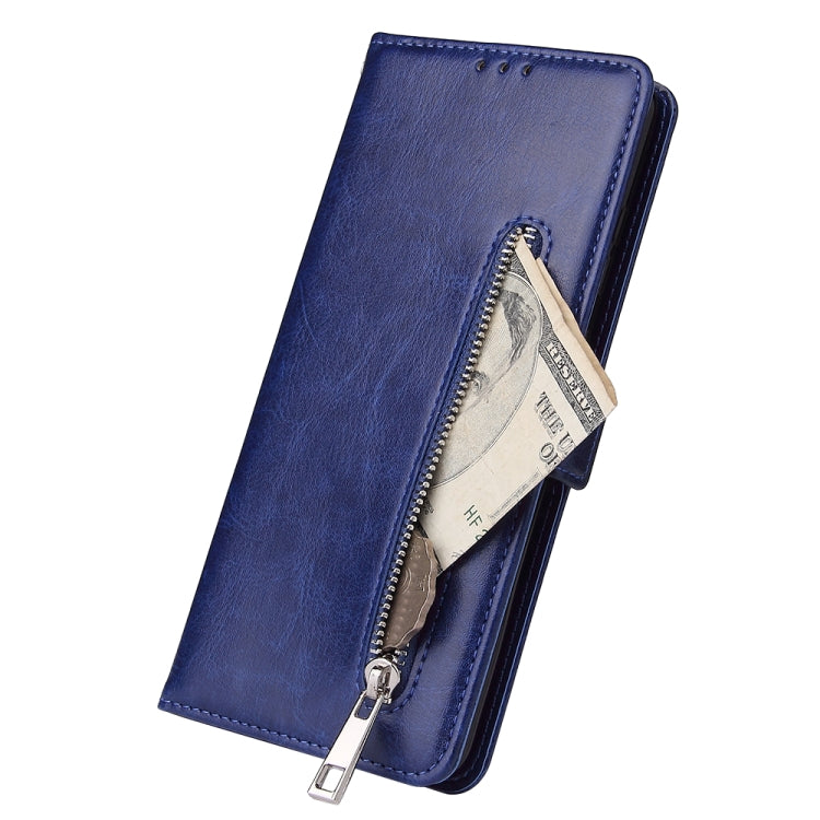 For Galaxy S11 Plus Multifunctional Horizontal Flip Leather Case, with Nine Card Slot & Holder & Double Zip Wallett & Photo Frame & Lanyard