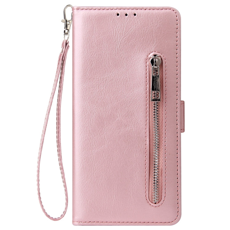 For Galaxy S11 Multifunctional Horizontal Flip Leather Case, with Nine Card Slot & Holder & Double Zip Wallett & Photo Frame & Lanyard