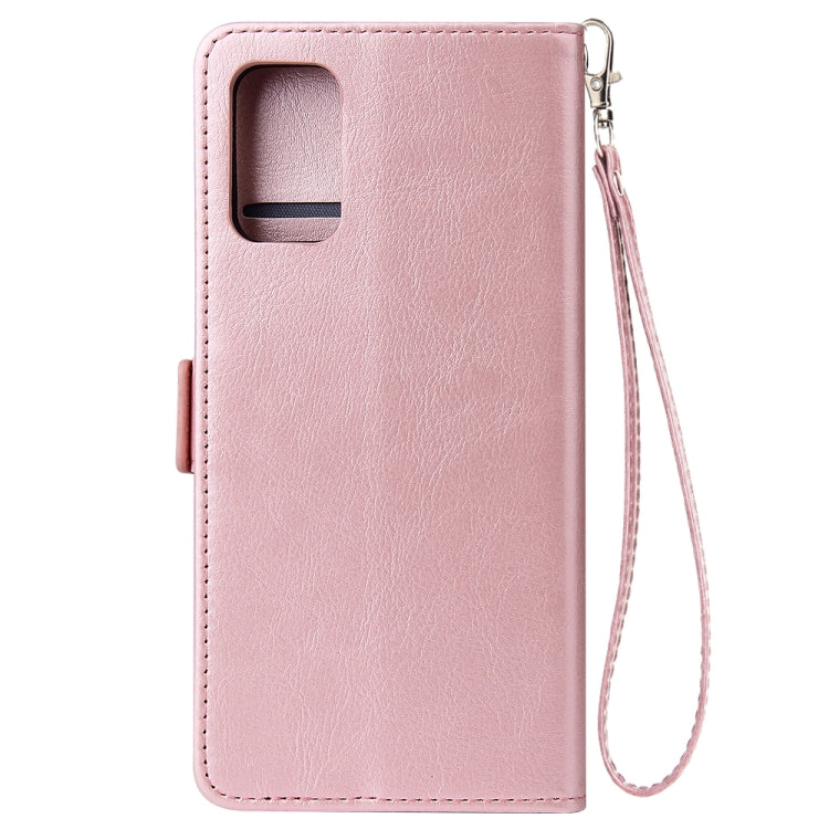 For Galaxy S11 Multifunctional Horizontal Flip Leather Case, with Nine Card Slot & Holder & Double Zip Wallett & Photo Frame & Lanyard