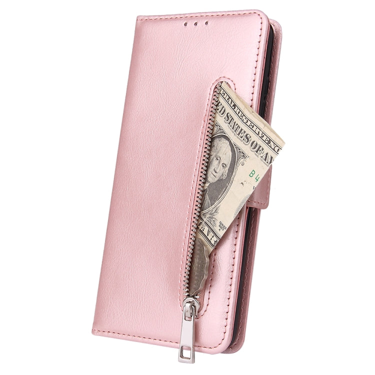 For Galaxy S11 Multifunctional Horizontal Flip Leather Case, with Nine Card Slot & Holder & Double Zip Wallett & Photo Frame & Lanyard