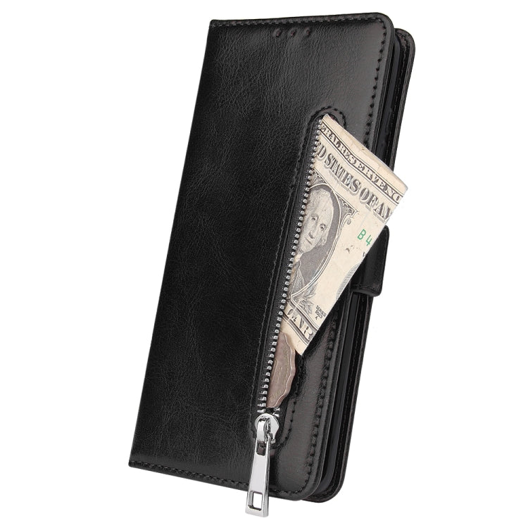 For Galaxy S11 Multifunctional Horizontal Flip Leather Case, with Nine Card Slot & Holder & Double Zip Wallett & Photo Frame & Lanyard