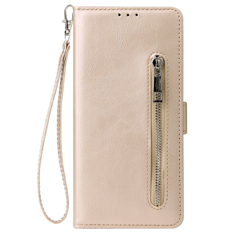 For Galaxy S11 Multifunctional Horizontal Flip Leather Case, with Nine Card Slot & Holder & Double Zip Wallett & Photo Frame & Lanyard