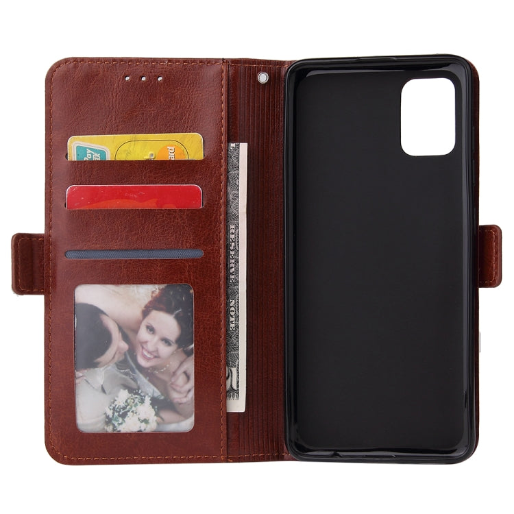For Galaxy A51 Multifunctional Horizontal Flip Leather Case, with Nine Card Slot & Holder & Double Zip Wallett & Photo Frame & Lanyard