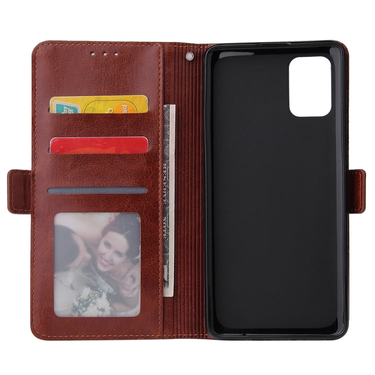For Galaxy A71 Multifunctional Horizontal Flip Leather Case, with Nine Card Slot & Holder & Double Zip Wallett & Photo Frame & Lanyard