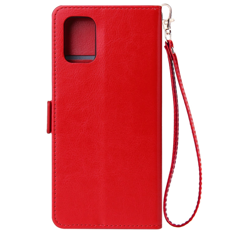 For Galaxy A71 Multifunctional Horizontal Flip Leather Case, with Nine Card Slot & Holder & Double Zip Wallett & Photo Frame & Lanyard