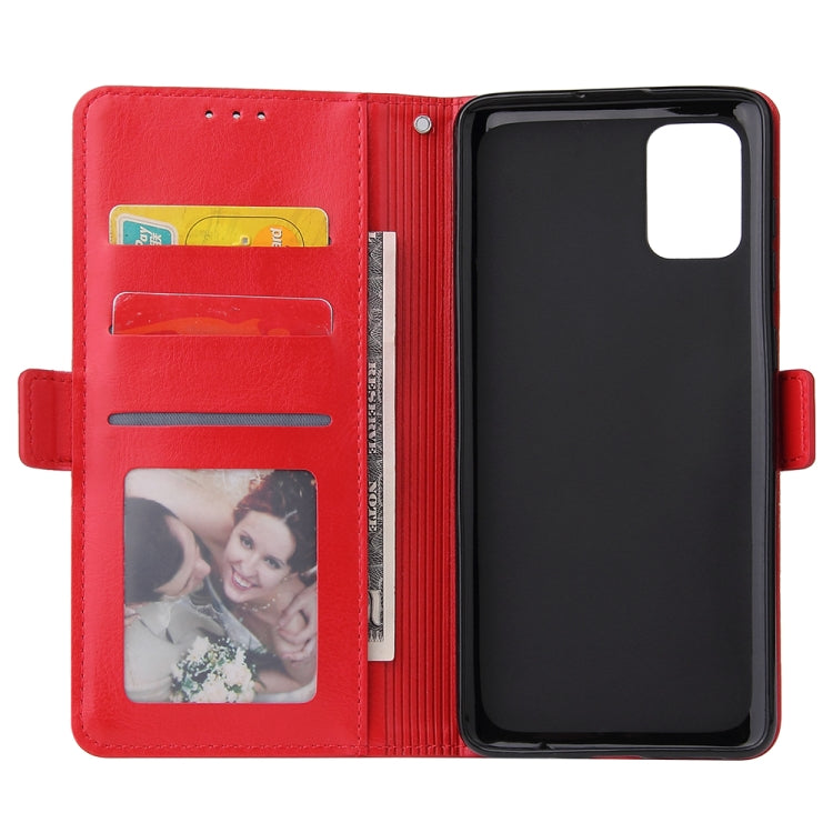For Galaxy A71 Multifunctional Horizontal Flip Leather Case, with Nine Card Slot & Holder & Double Zip Wallett & Photo Frame & Lanyard