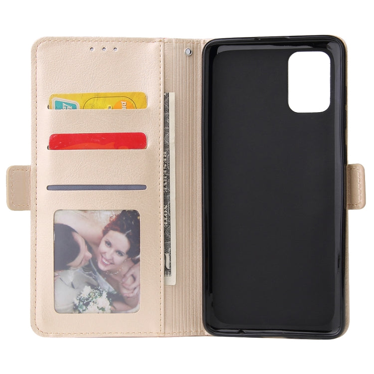 For Galaxy A71 Multifunctional Horizontal Flip Leather Case, with Nine Card Slot & Holder & Double Zip Wallett & Photo Frame & Lanyard