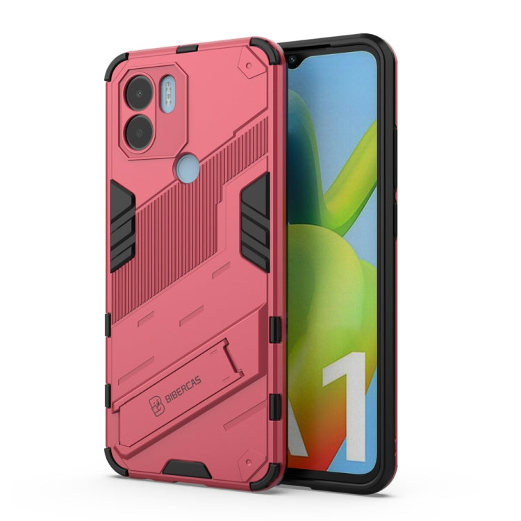 For Xiaomi Redmi A1+ Punk Armor 2 in 1 PC + TPU Phone Case with Invisible Holder